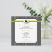 Elegant stripe Patroon: Groen Kaart (Staand voorkant)