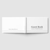 Elegant Stripes Vakantiehuis Gastenboek | Wit (Volledig)