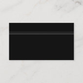 Elegant Stripes Visitekaartje (Achterkant)