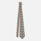 Elegant Stropdas in roze en turquoise (Achterkant)
