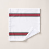 Elégant Style Blanc Gratté Luxe (Gant de toilette)