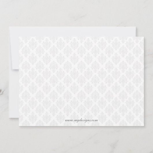 élégant style marine Corporate Invitation (Dos)