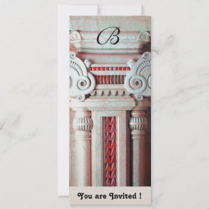 ELEGANT STYLISH DECOR rood wit, champagne metallis Kaart