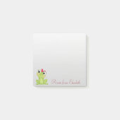Elegant Stylish Girly, Cartoon Froog Post-it® Notes (Voorkant)