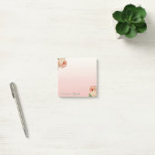 Elegant Stylish Girly , Rozen Post-it® Notes (Kantoor)