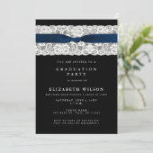 Elegant Stylish Navy Photo Afstuderen Kaart (Staand voorkant)