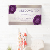 Elegant Stylish Rozen Wedding Banner (Insitu)