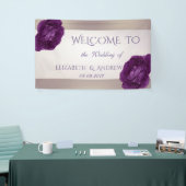 Elegant Stylish Rozen Wedding Banner (Beurs)