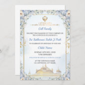 Elegant Sukhmani Sahib Ji Path Birthday Invitation (Devant / Derrière)