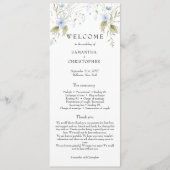 Elegant Summer Meadow Wildflowers Boho programma (Voorkant)