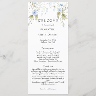 Elegant Summer Meadow Wildflowers Boho programma