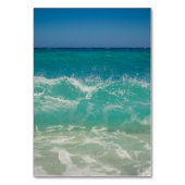 Elegant Summer Ocean Water Tropical Beach Hawaii Kaart (Achterkant)