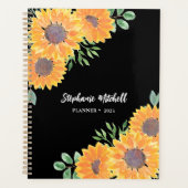 Elegant Sunflower 2023 Planner (Voorkant)