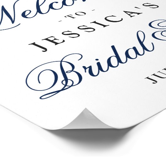 Elegant Sunflower Eucalyptus Vrijgezellenfeest Poster (Hoek)