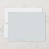 Elegant Sunflower Same Love New Date Save the Date (Achterkant)