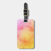 Elegant Sunset Gradient Bagagelabel (Voorkant verticaal)