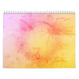 Élégant Sunset Gradient Wall Calendrier