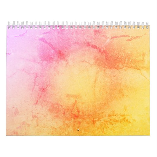 Élégant Sunset Gradient Wall Calendrier (Protection)