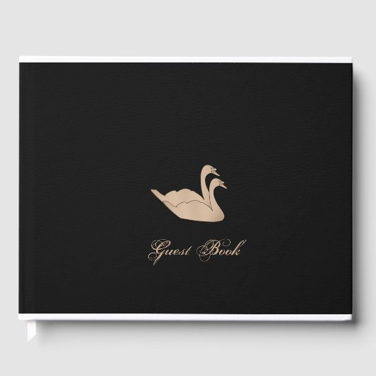 Elegant Swan Gastenboek (Voorkant)
