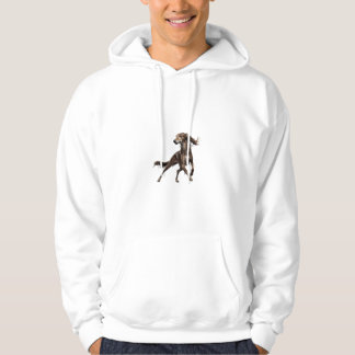 Élégant Sweat - shirt à capuche Saluki
