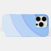 Élégant Swirl Ombre iPhone 16 Coque (Verso (horizontal))