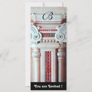 ELEGANT SYLISH DECOR, rood zwart Kaart