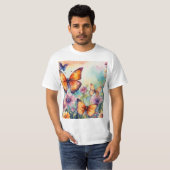 "Elégant T-shirt Bliss papillon" (Devant entier)