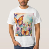 "Elégant T-shirt Bliss papillon" (Devant)