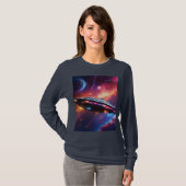 Elégant T-shirt de méduse (Devant entier)