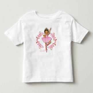 Elegant T-shirt met bruine ballerina