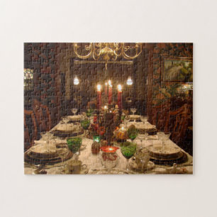 Elegant Table Setting Photo Puzzle Legpuzzel