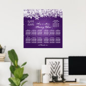 Élégant tableau de mariage Sièges hiver Neige pour (Bureau à domicile)