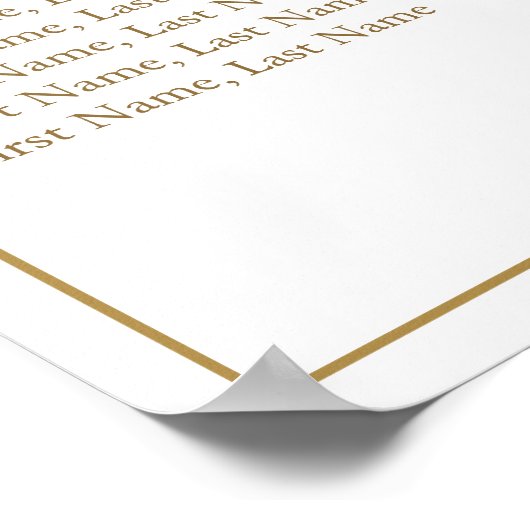 Élégant tableau de sièges de mariage d'hiver (Coin)