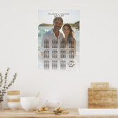 Élégant tableau de sièges mariage photo 11 tables (Cuisine)