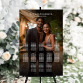 Élégant tableau de sièges mariage photo 13 tableau