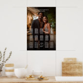 Élégant tableau de sièges mariage photo 14 tableau (Cuisine)