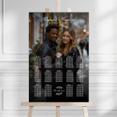 Élégant tableau de sièges mariage photo 14 tableau