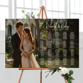 Elégant tableau de sièges mariage photo 20 tables