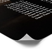 Elégant tableau de sièges mariage photo 20 tables (Coin)