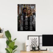 Elégant tableau de sièges mariage photo 8 tables (Bureau à domicile)