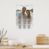 Élégant tableau de sièges mariage photo 9 tableaux (Cuisine)