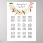 Elégant tableau de sièges pour dîner rose (Devant)