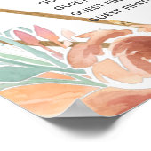 Elégant tableau des places pour les célébrations (Coin)