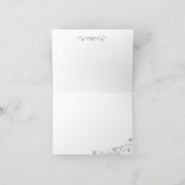 Elégant tableau floral mariage rustique merci (Intérieur)