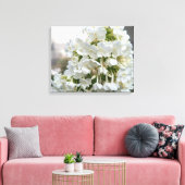 Élégant tableau sur toile de fleurs d'hortensia bl (Insitu(Salon))