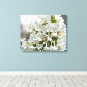 Élégant tableau sur toile de fleurs d'hortensia bl (Insitu (Plancher de Bois))