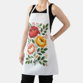 Élégant tablier floral à main (Insitu)
