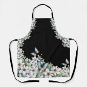 Élégant tablier floral et papillon (Recto)