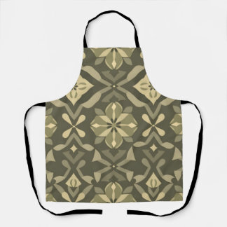 Elégant tablier géométrique - Motif élégant sans c