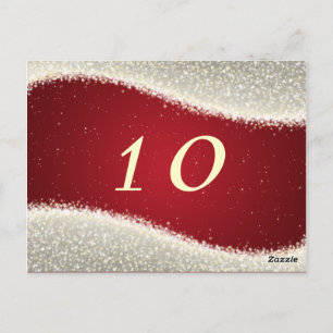 Elegant tafelnummer oogverblindende sprankelende r